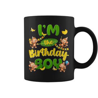 Im The Birthday Boy Monkey Group Family Matching Party Coffee Mug - Thegiftio UK