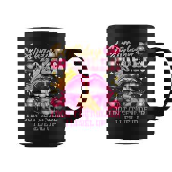 Birthday Queen I Level Up Pink Lips Happy Birthday Coffee Mug | Seseable UK