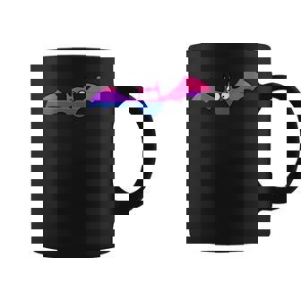 Bisexual Bat For Halloween Spooky Pride Coffee Mug | Mazezy