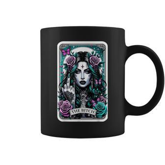 The Bitch Tarot Card Coffee Mug - Thegiftio UK