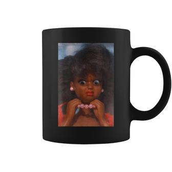 Black Disgusted Doll Face Meme Disgusting Joke Coffee Mug - Thegiftio UK