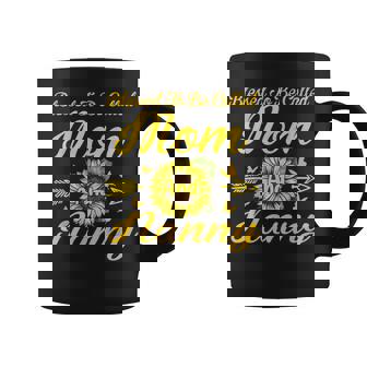 Blessed To Be Called Mom And Nanny Sunflower Coffee Mug | Mazezy
