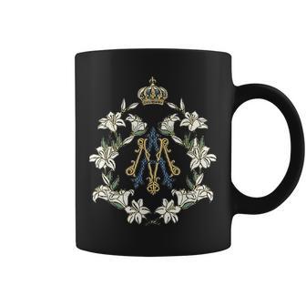 Blessed Mother Marian Catholic Symbol Coffee Mug - Thegiftio UK