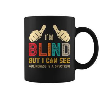 Blind Blindness Awareness Low Vision Coffee Mug - Thegiftio UK