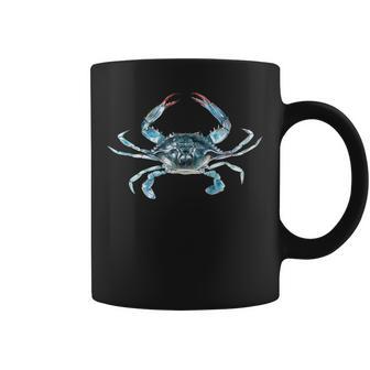 Blue Crab Portrait Coffee Mug - Thegiftio UK