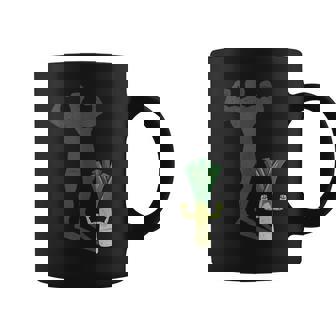 Bodybuilder Leek Weightlifter Gym Lovers Tank Top Coffee Mug | Mazezy