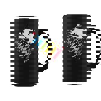 Bongo Chat Jouant De La Marimba Mignon Gamer Meme Cadeau Tasse - Cadeauxyz