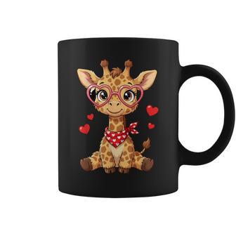 Bonitos Corazones De Jirafa Para Amantes De Las Jirafas Y Parejas Taza de café - Regaloses