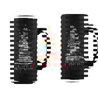 All Booked For Christmas – Book Lover Holiday Coffee Mug | Mazezy
