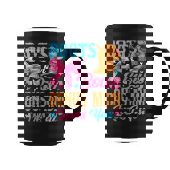 Boots Or Bows Bonus Mom Loves You Gender Reveal Family Coffee Mug - Monsterry