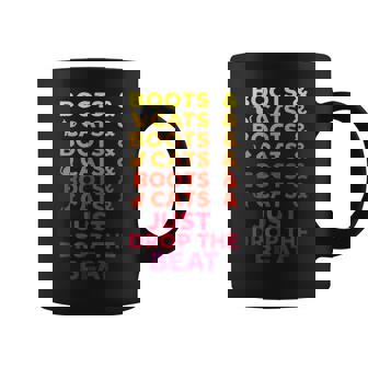 Boots And Cats And Just Drop Beat DJ Beatbox Coffee Mug | Mazezy