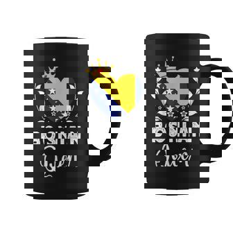 Bosnian Queen Bosnia Flag Proud Bosnian Woman Coffee Mug | Mazezy