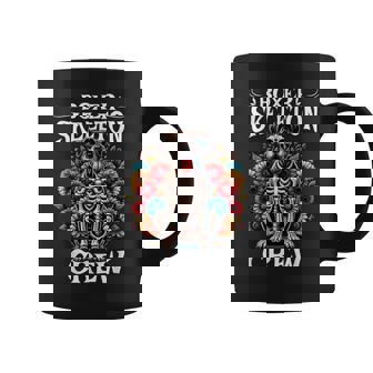 Boxer Dog Skeleton Dia De Los Muertos Boxer Dog Halloween Coffee Mug | Mazezy