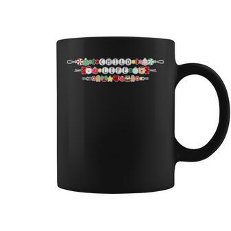 Bracelet Child Life Specialist Christmas CCLS Play Therapy Coffee Mug | Mazezy