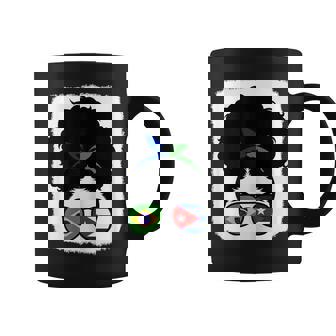 Brazil And Cuba Mix Half Brazilian Half Cuban Roots Coffee Mug | Mazezy