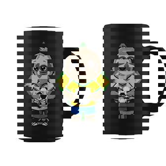 Brazil Soccer Sloth Football Fan Animal Ball Sport Tank Top Coffee Mug | Mazezy