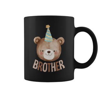 Brother Teddy Bear 1St Birthday Boy Girl Family Matching Coffee Mug - Monsterry