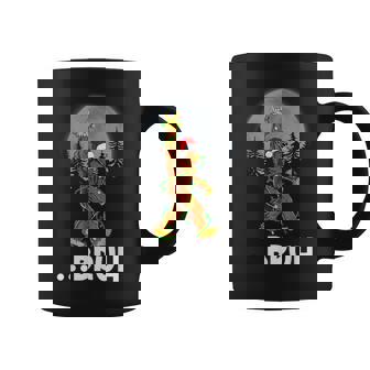 Bruh Bigfoot Christmas Christmas Tree Xmas Sasquatch Coffee Mug | Seseable FR