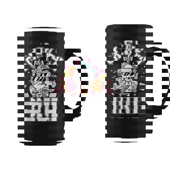 Bruh Bunny 67 Six Seven 6 7 Meme Easter Day Boys Girls Kids Tank Top Coffee Mug | Mazezy