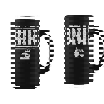 Bruh Video Game Boy Gamer Gaming Coffee Mug | Mazezy