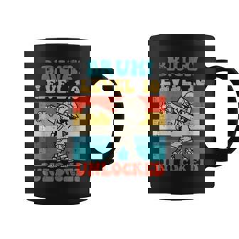 Bruh Level 10 Unlocked Gamer Dab Retro 10Th Birthday Boys Coffee Mug - Monsterry