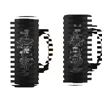 Bulldog Biker Motorcycle Dogs Coffee Mug | Mazezy
