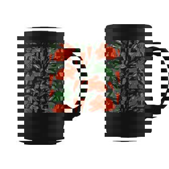 Bunny Rabbits And Carrots Cottagecore Spring Easter Coffee Mug | Mazezy