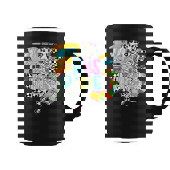 Bus Driver Lighting Back To School Happy First Day Women Coffee Mug | Seseable FR