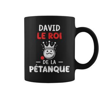 Cadeau Personnalisé Homme Prénom David Pétanque Humour Tasse - Cadeauxyz