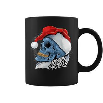 Calavera De Navidad Taza de café - Regaloses