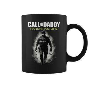 Call Of Daddy Parenting Ops Father's Day Great Dad Joke Coffee Mug | Seseable UK