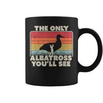 Camisa De Albatros Retro Golf Taza de café - Regaloses