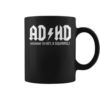 Camisas De Concienciaciónobre Laalud Mental Para Tdah Highway To Hey In Mangas Taza de café - Regaloses
