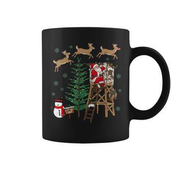 Camo Santa Hunting Christmas Merry Xmas Hunter Camouflage Coffee Mug - Thegiftio