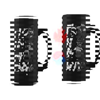 Canada Canadians South Korea Korean It's In My DNA Flag Day Coffee Mug | Mazezy