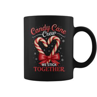 Candy Cane Crew We Stick Together Christmas Costume Xmas Coffee Mug - Thegiftio UK