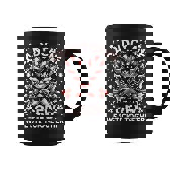 Candy Cane Crew We Stick Together Christmas Xmas Coffee Mug | Seseable UK