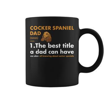 Cane Cockerpaniel Dad Definizione Tazze - Novitaregali