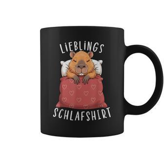 Capybara Pyjama Offizielles Lieblingschlaf Tassen - Geschenkecke