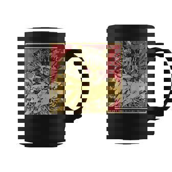 Cat Bite Horror Anime Creepy Crazy Cat Japanese Coffee Mug | Seseable FR