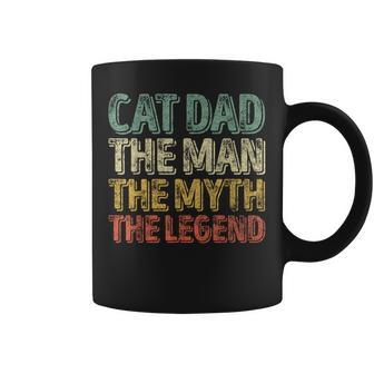 Cat Dad The Man The Myth The Legend Christmas Gi Tazze - Novitaregali