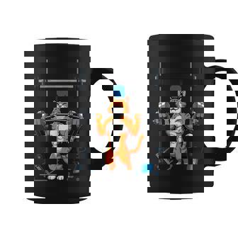 Cat Deadlift Weightlifting Men Women Coffee Mug | Mazezy