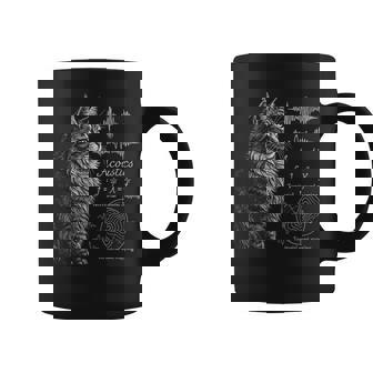 Cat Math Physics Equations Science Humor Coffee Mug | Mazezy