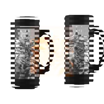 Cat Selfie Thanksgiving Turkey Dinner Coffee Mug - Monsterry