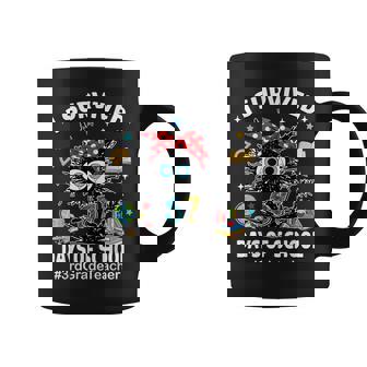 Cat I Survived 67 Days Of School 3rd Grade Teacher Coffee Mug | Mazezy