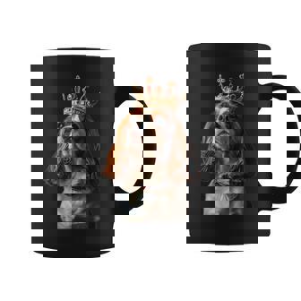 Cavalier King Charles Spaniel King Crown Coffee Mug | Mazezy