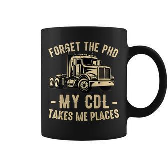 Cdl Truck Driver For Trucker Driving Passed Cdl Exam Coffee Mug - Thegiftio UK
