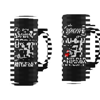 Celebrating Our 34th Wedding Anniversary Marriage 34 Years Coffee Mug | Mazezy