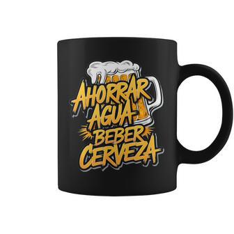 Cerveza Y Amigos Frase Divertida Ahorrar Aqua Beber Cerveza Taza de café - Regaloses