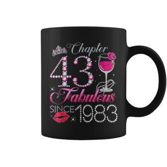 Chapter 43 Fabulous Since 1983 43Rd Birthday Queen Diamond Coffee Mug - Thegiftio